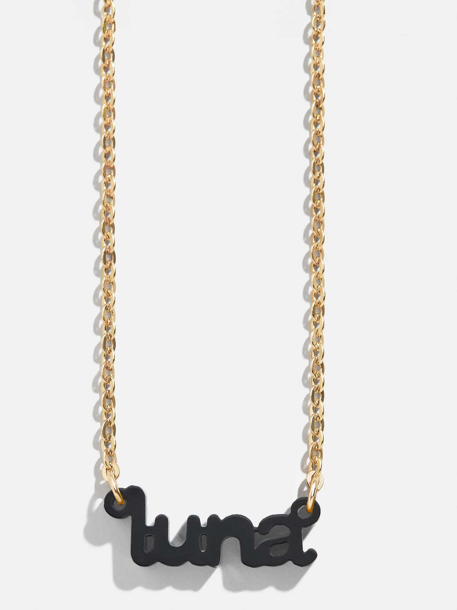 Acrylic Custom Nameplate Necklace