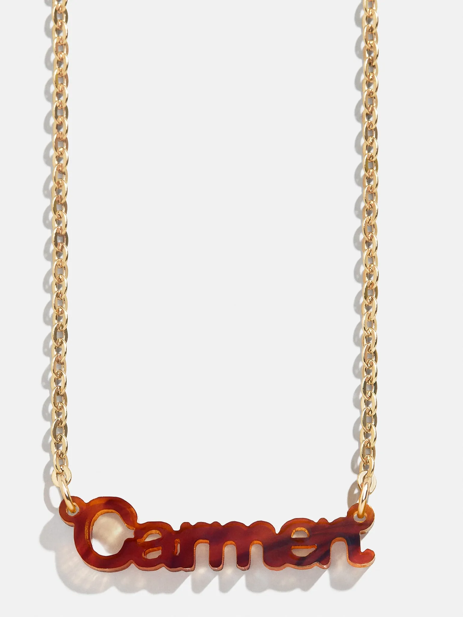 Acrylic Custom Nameplate Necklace