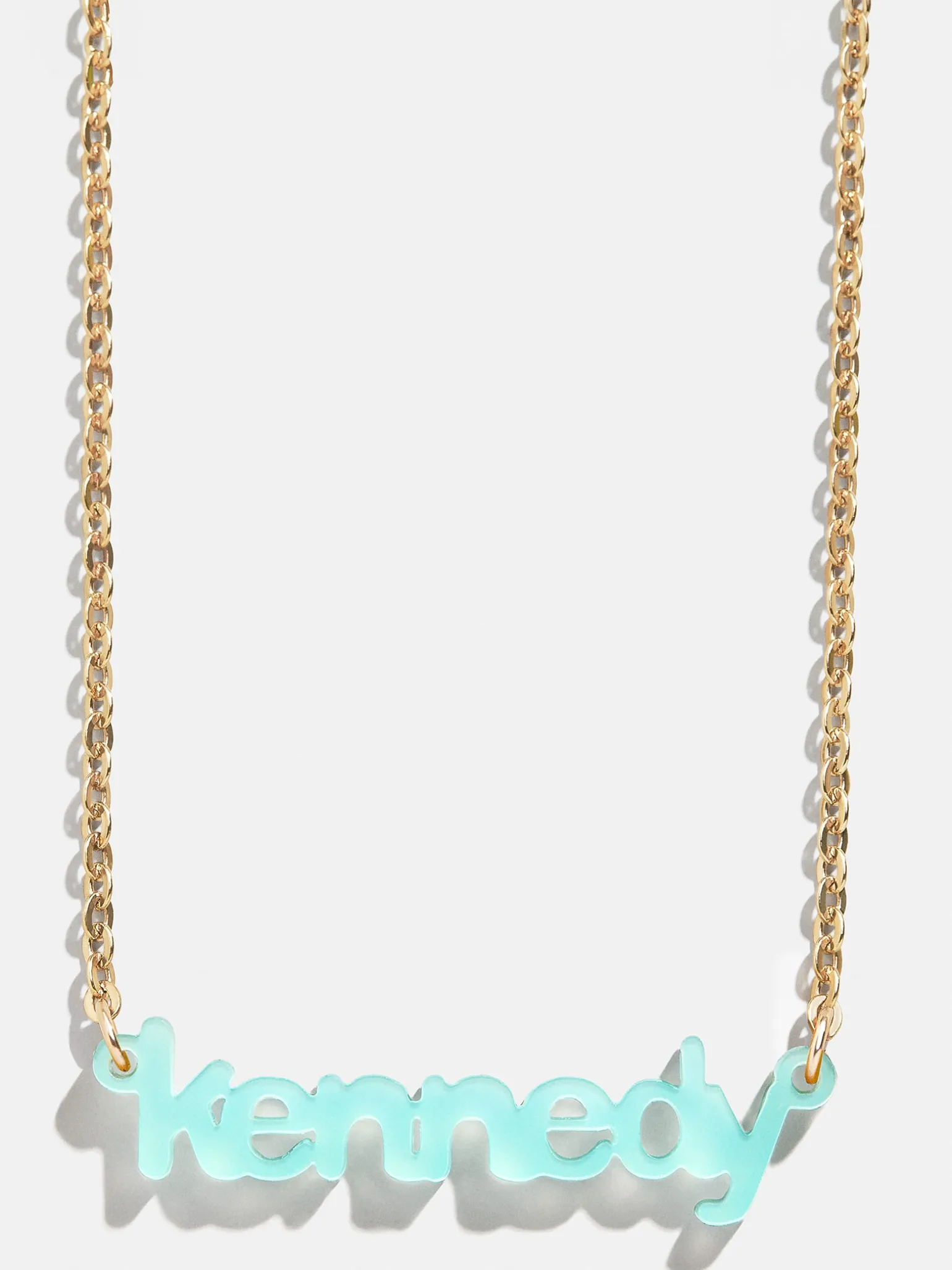 Acrylic Custom Nameplate Necklace