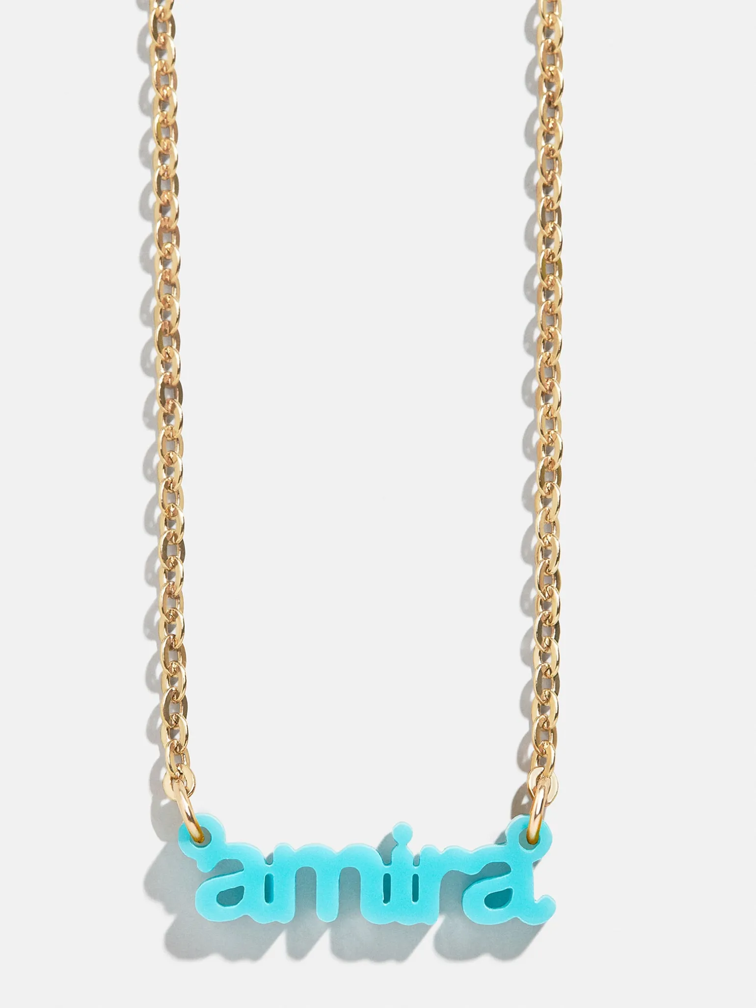 Acrylic Custom Nameplate Necklace