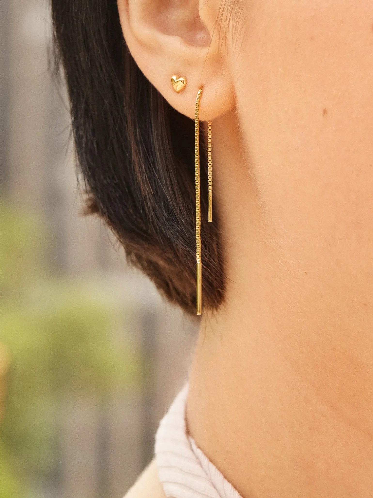 Adrianna 18K Gold Vermeil Earrings - Heart
