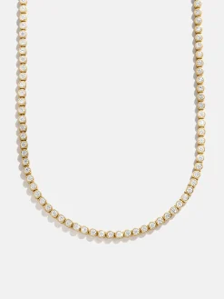 Amalie Bezel Tennis Necklace