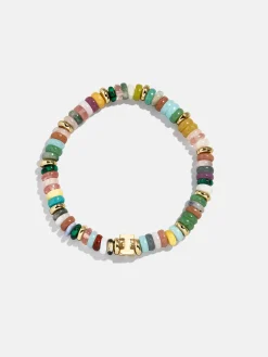 Amaris Semi-Precious Initial Bracelet - Letter