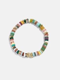 Amaris Semi-Precious Initial Bracelet - Letter