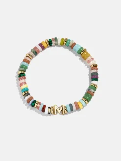 Amaris Semi-Precious Initial Bracelet - Letter