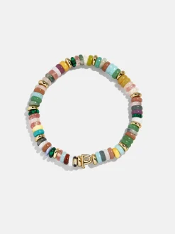 Amaris Semi-Precious Initial Bracelet - Letter