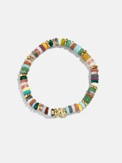 Amaris Semi-Precious Initial Bracelet - Letter