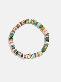 Amaris Semi-Precious Initial Bracelet - Letter
