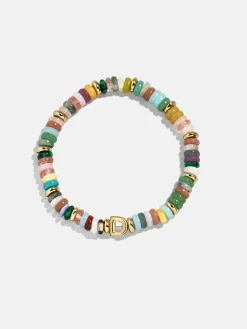 Amaris Semi-Precious Initial Bracelet - Letter