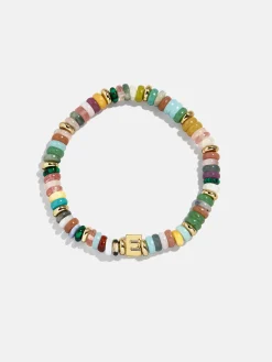 Amaris Semi-Precious Initial Bracelet - Letter