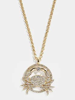 Andrea Zodiac Necklace - Cancer