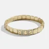 Angel Number Tile Bracelet - 444
