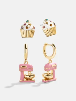 Baker's Choice Earring Set - Kitchen Mixer