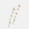 Beckett Waterproof Earring Set - Gold/Pavé