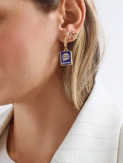 Bon Voyage Earring Set - Passport