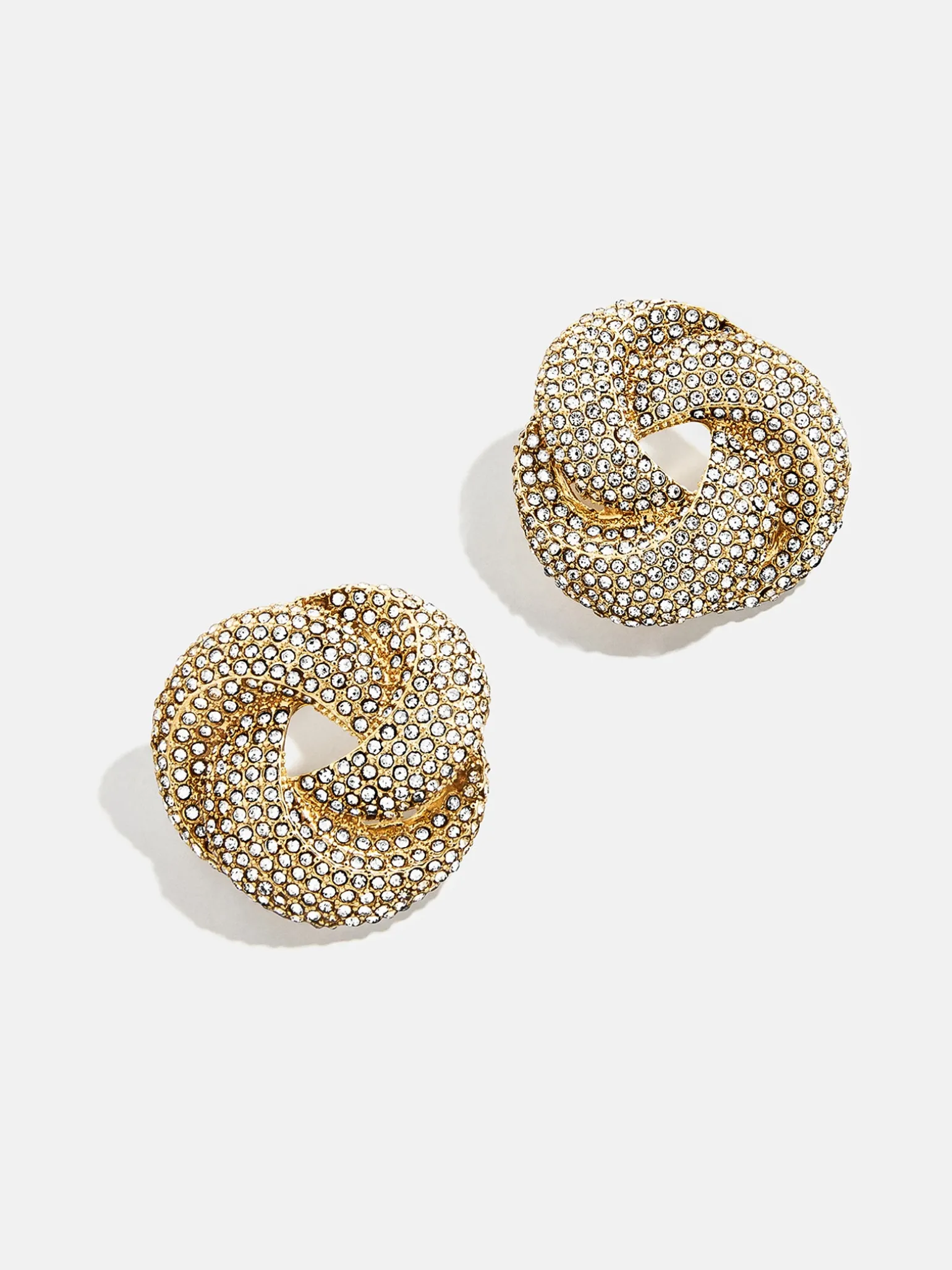 Brianna Earrings - Gold/Pavé