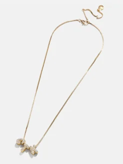 Bubble Letter Custom Necklace - Small Bubble Letter