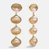 Calypso Seashell Earrings - Gold/Pearl