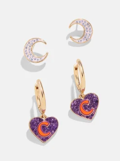 Clemson University Earring Set - Clemson University