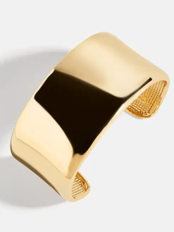 Cleo Classic Thick Cuff - Gold