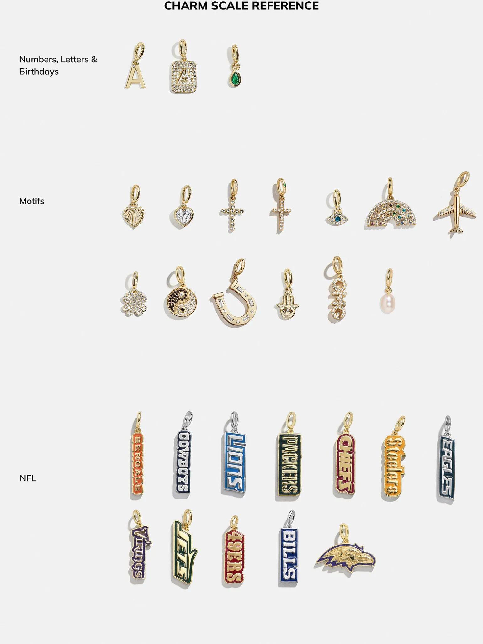 Cluster Custom Charm Necklace - Ships Immediately