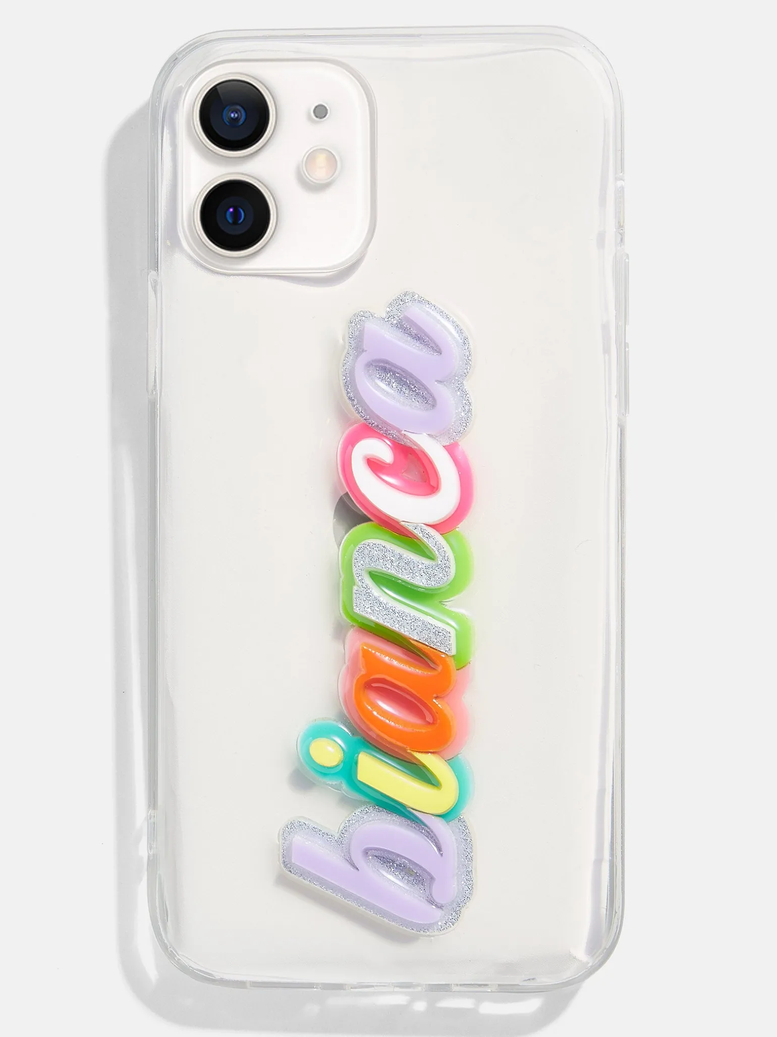 Color Me Happy Custom iPhone Case - Clear/Multi
