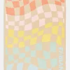 3D Check Custom Blanket - Beige/Multi