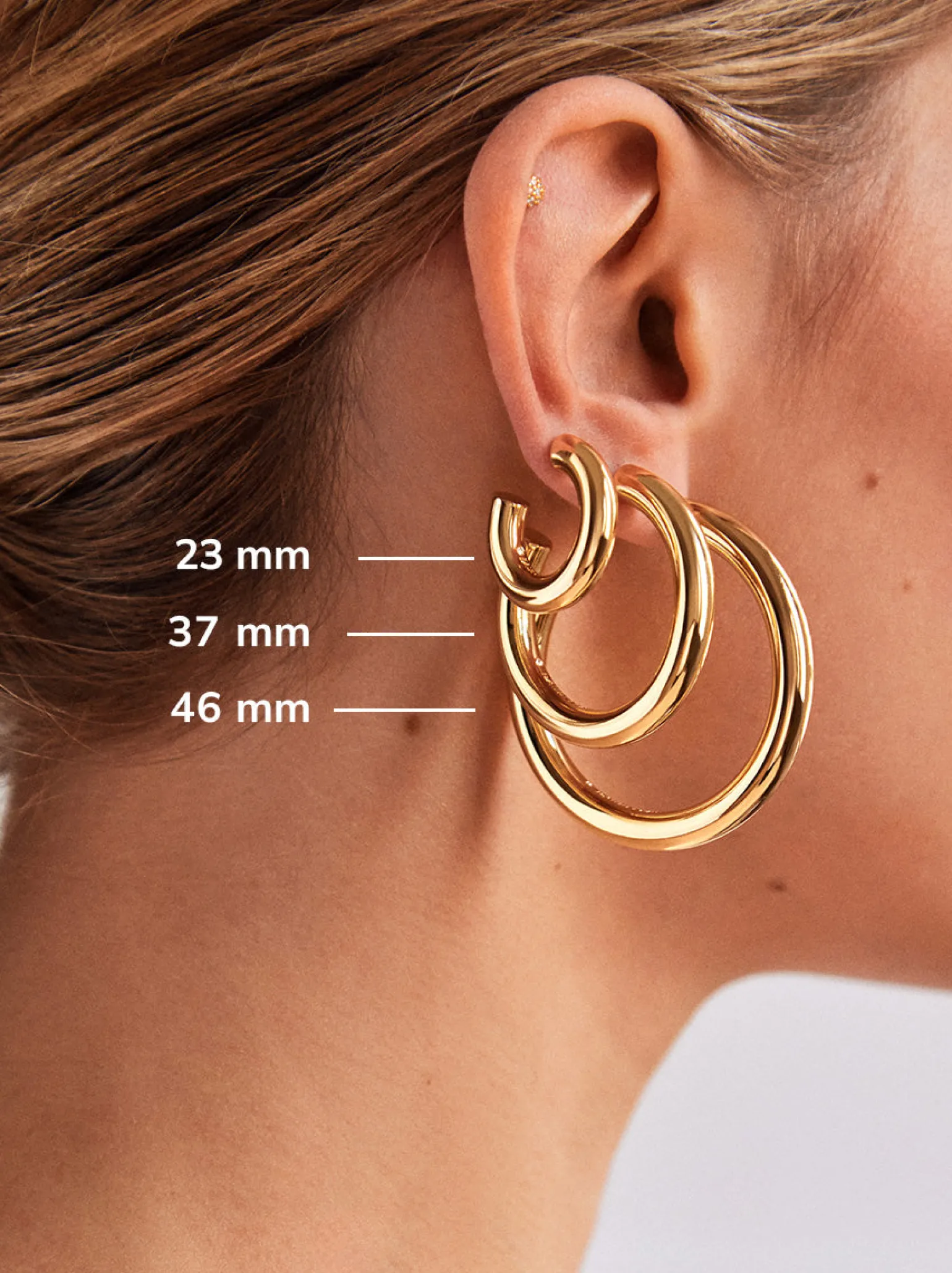 Dalilah Earrings - 46MM