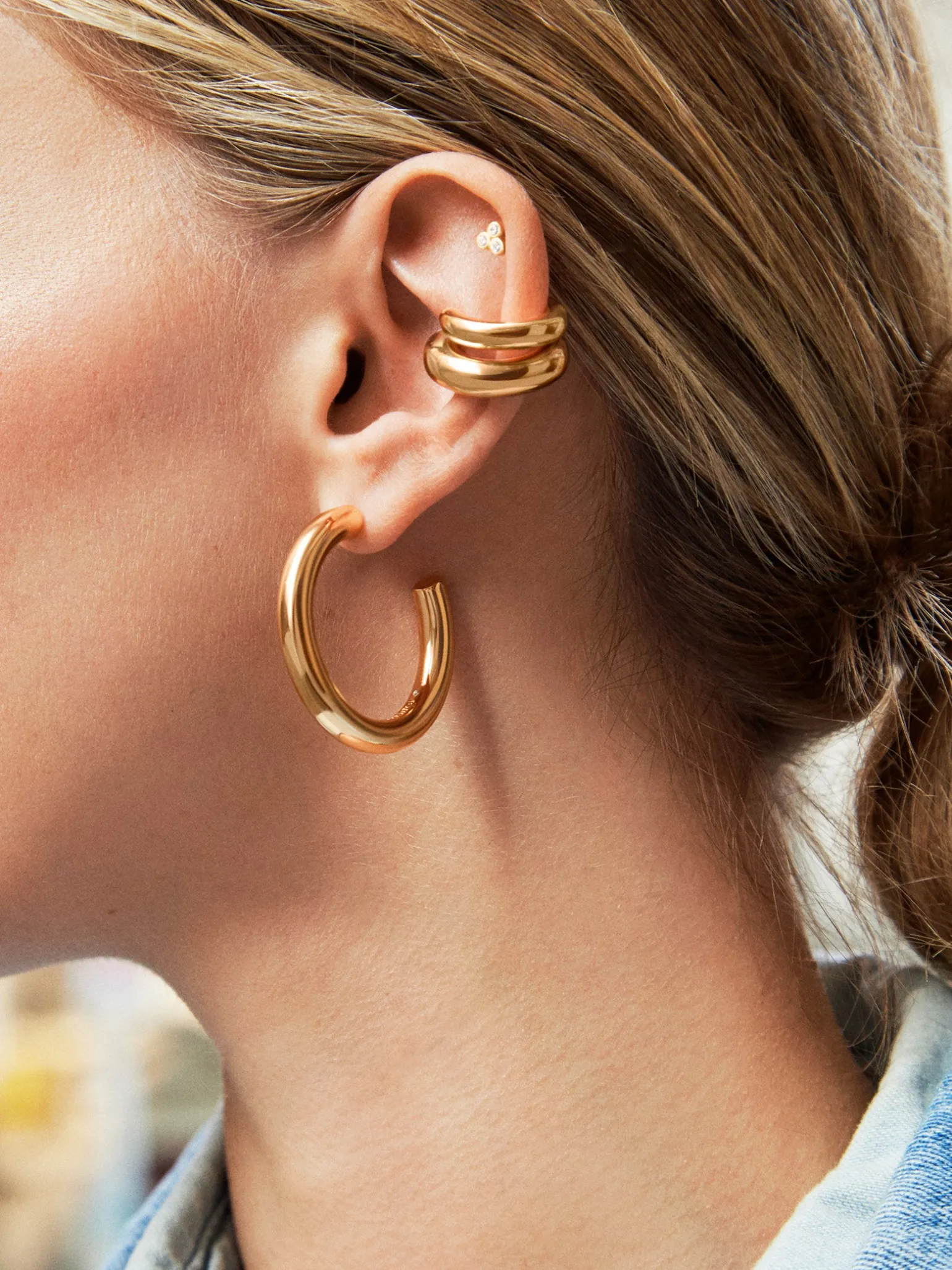 Dalilah Earrings - 37MM
