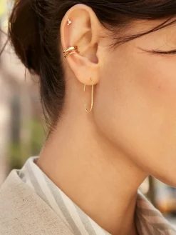 Denise 18K Gold Vermeil Ear Cuff - Gold