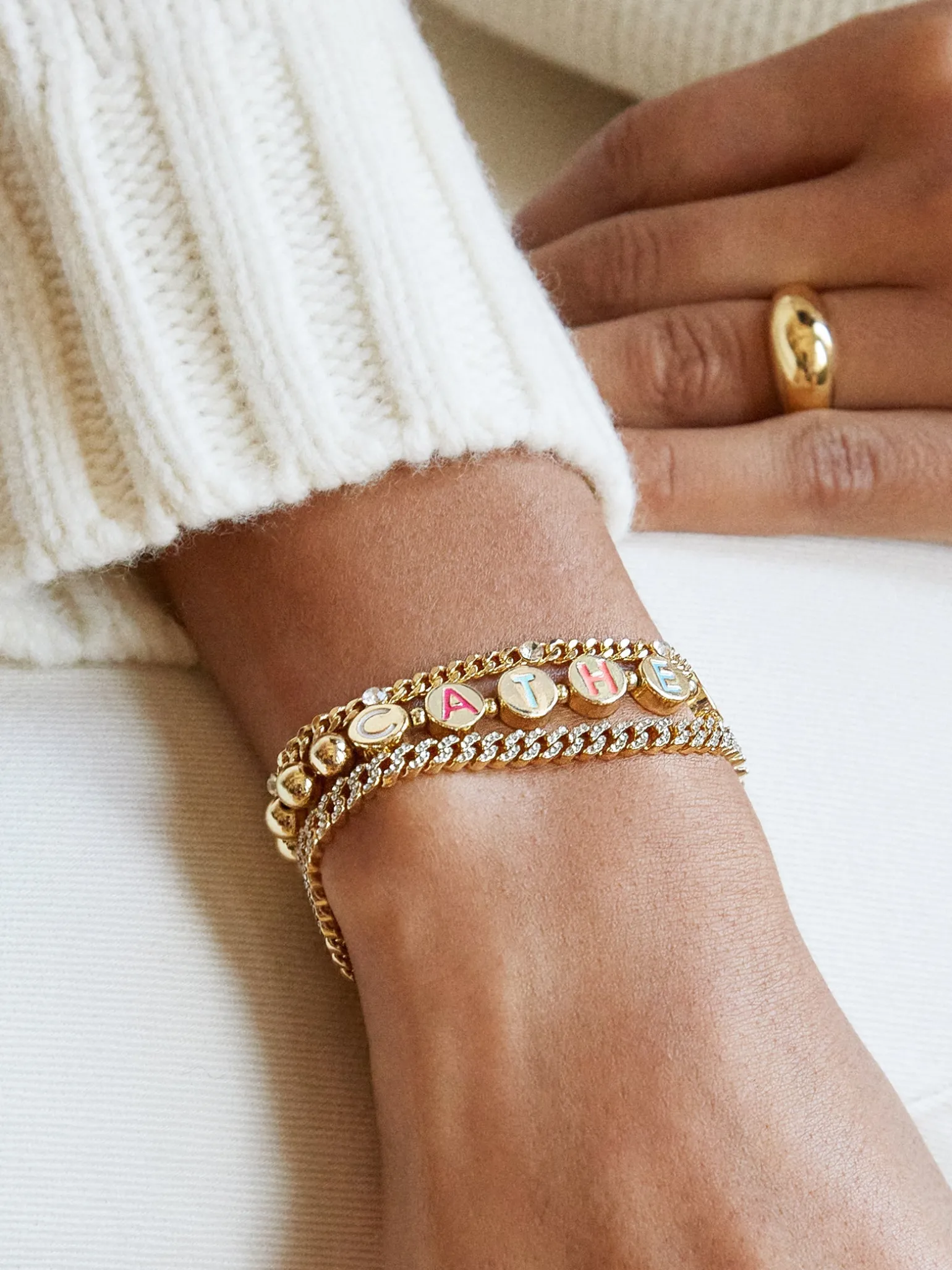 Disc Pisa Custom Bracelet - Multi