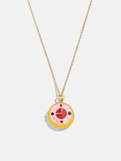Disney Alice in Wonderland Locket - Gold/Multi