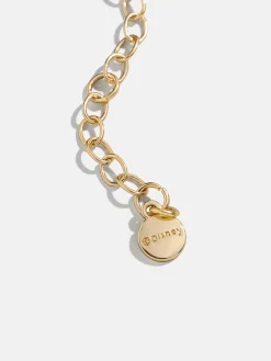 Disney Alice in Wonderland Charm Necklace - Gold/Multi