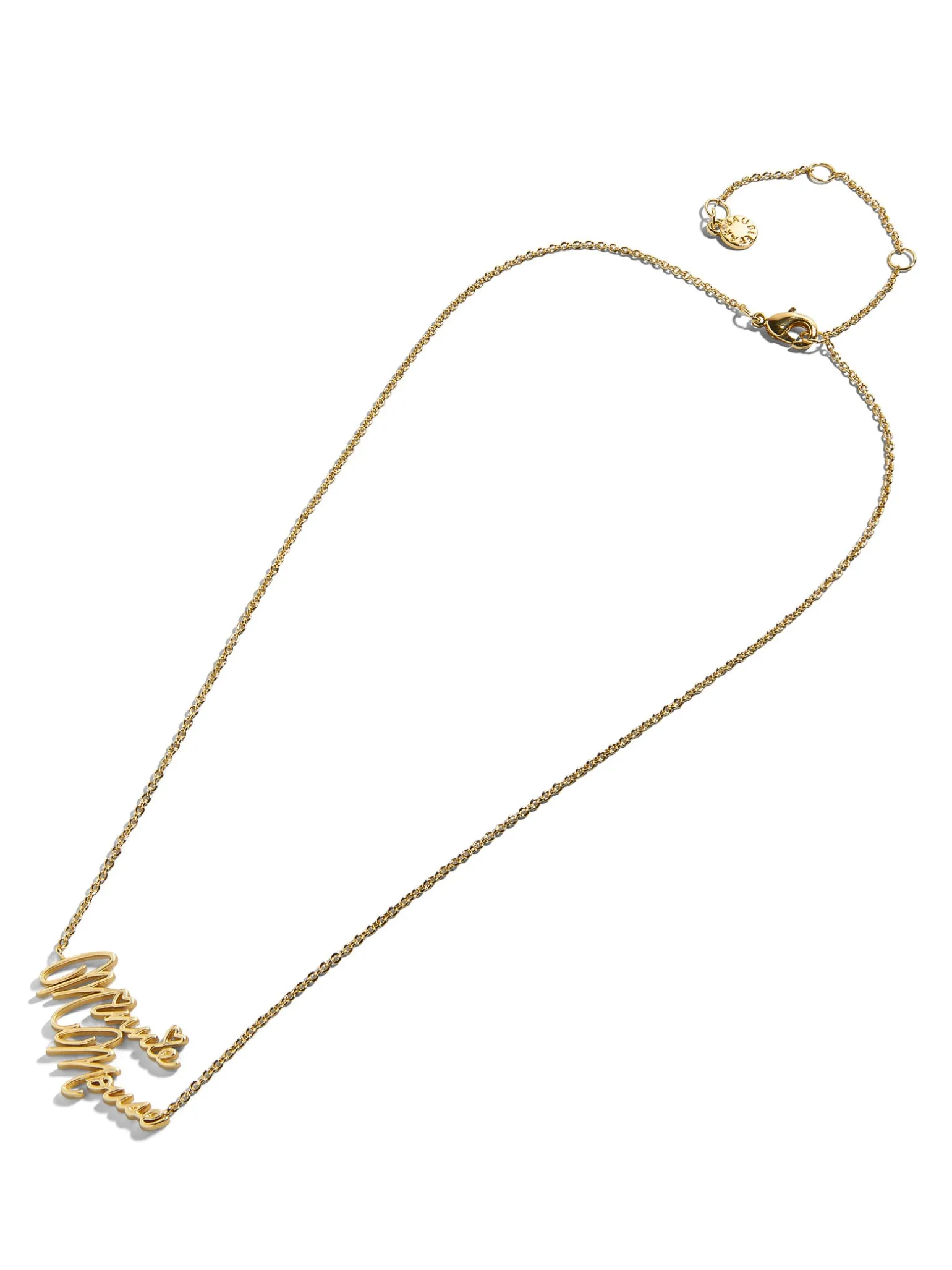 Disney Character Signature Necklace - Minnie Mouse