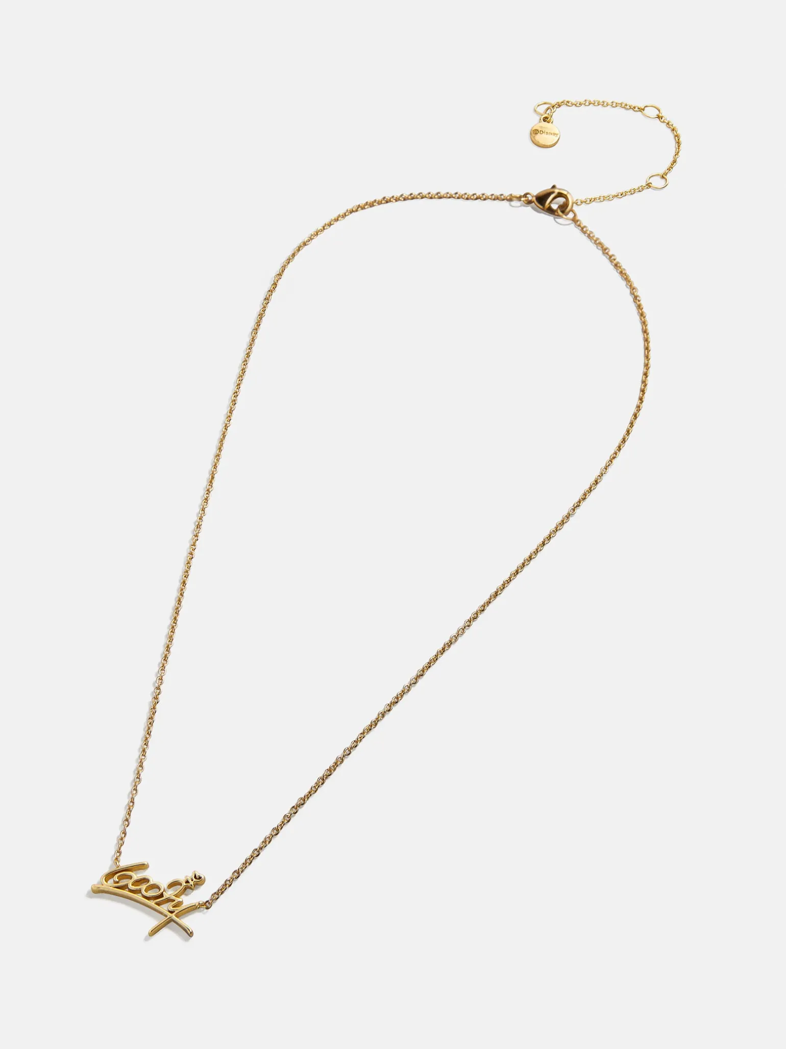 Disney Character Signature Necklace - Goofy