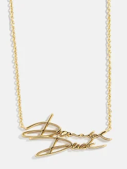 Disney Character Signature Necklace - Donald Duck