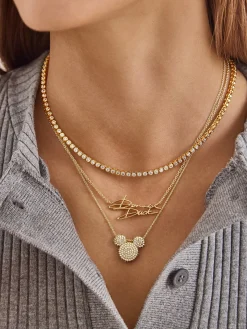 Disney Character Signature Necklace - Donald Duck