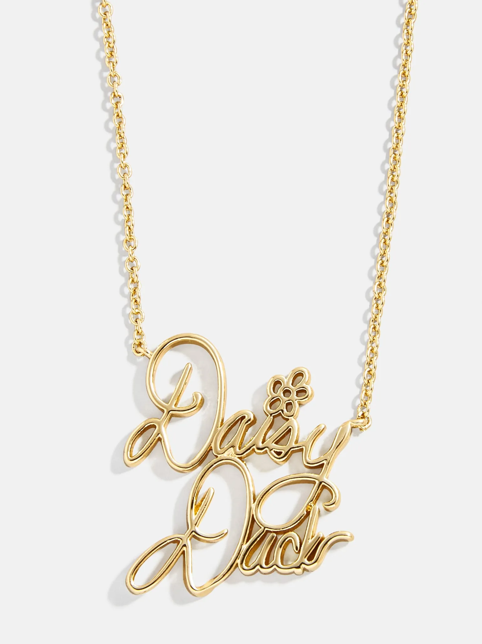 Disney Character Signature Necklace - Daisy Duck
