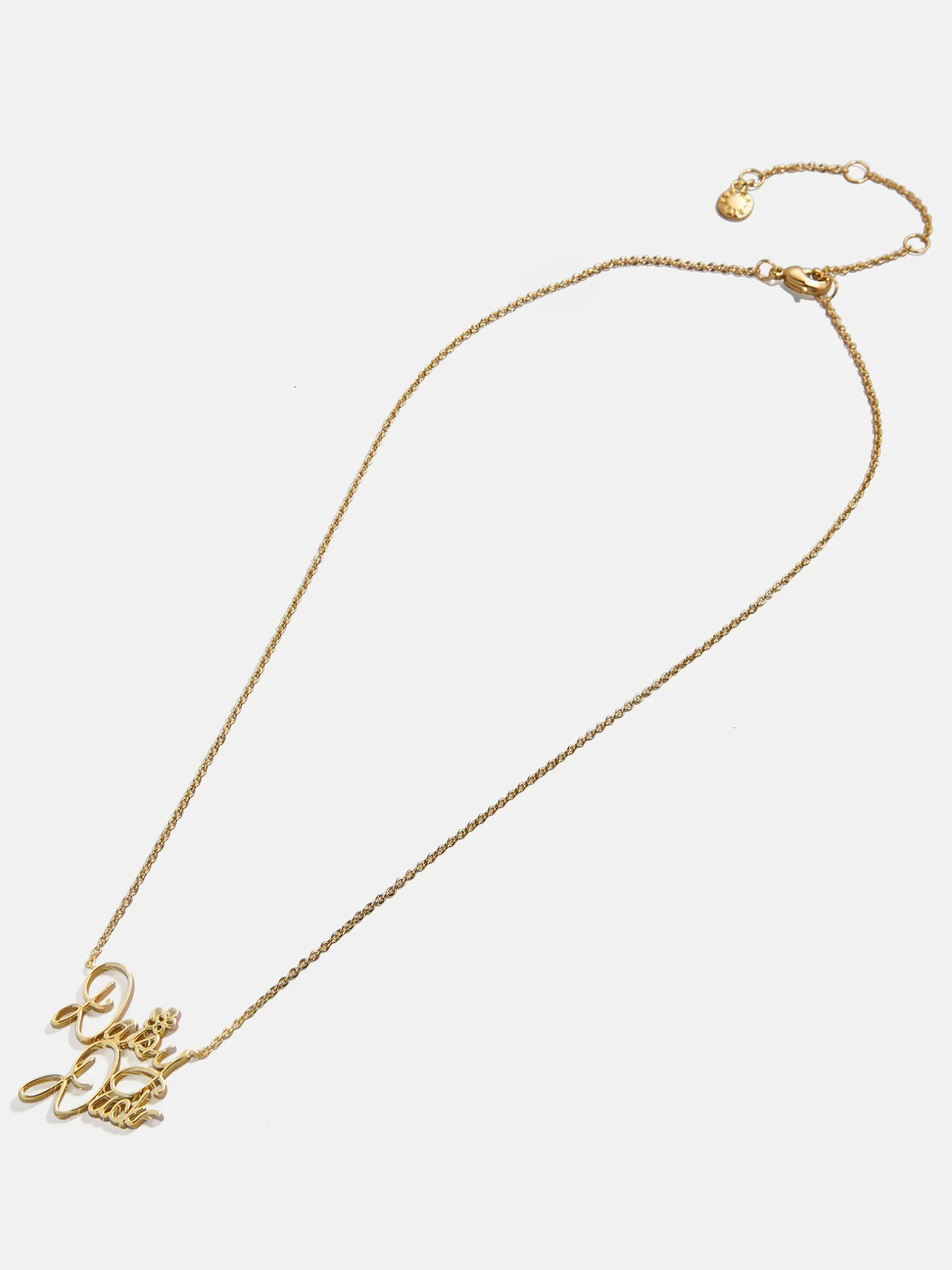 Disney Character Signature Necklace - Daisy Duck