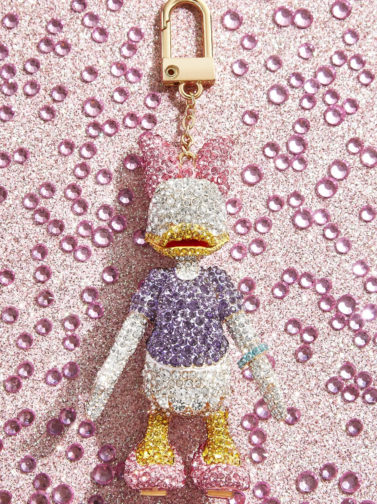 Disney Daisy Duck Classic Pavé Bag Charm - Daisy Duck