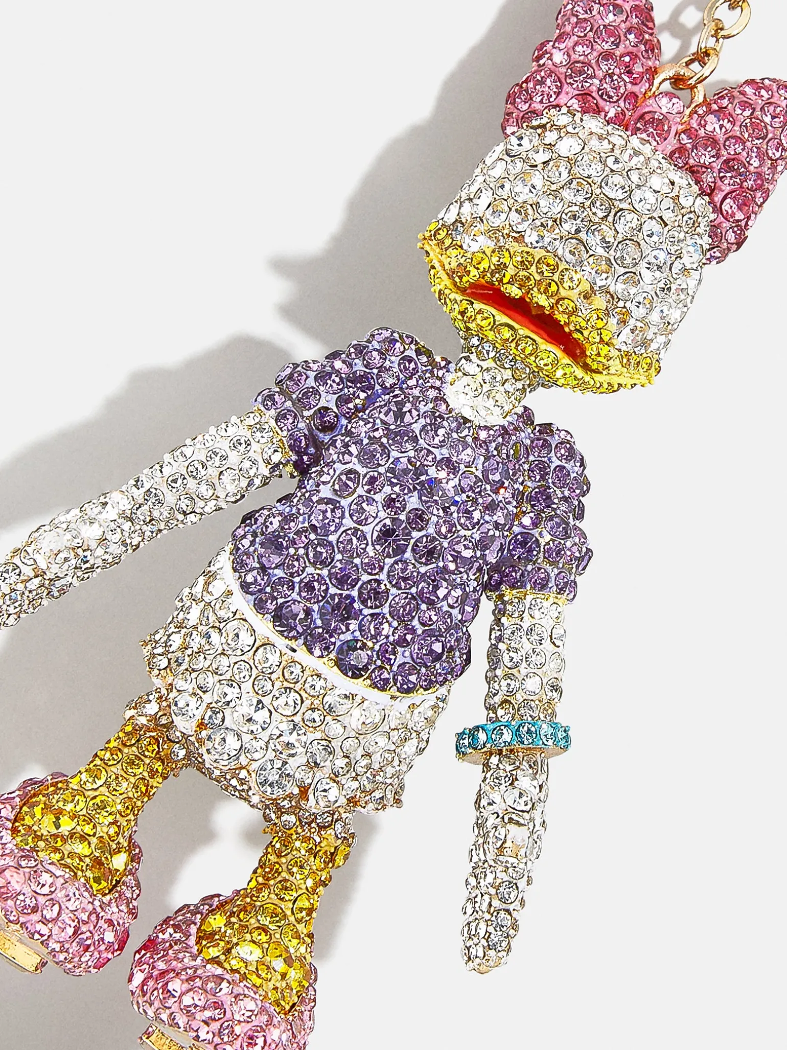 Disney Daisy Duck Classic Pavé Bag Charm - Daisy Duck