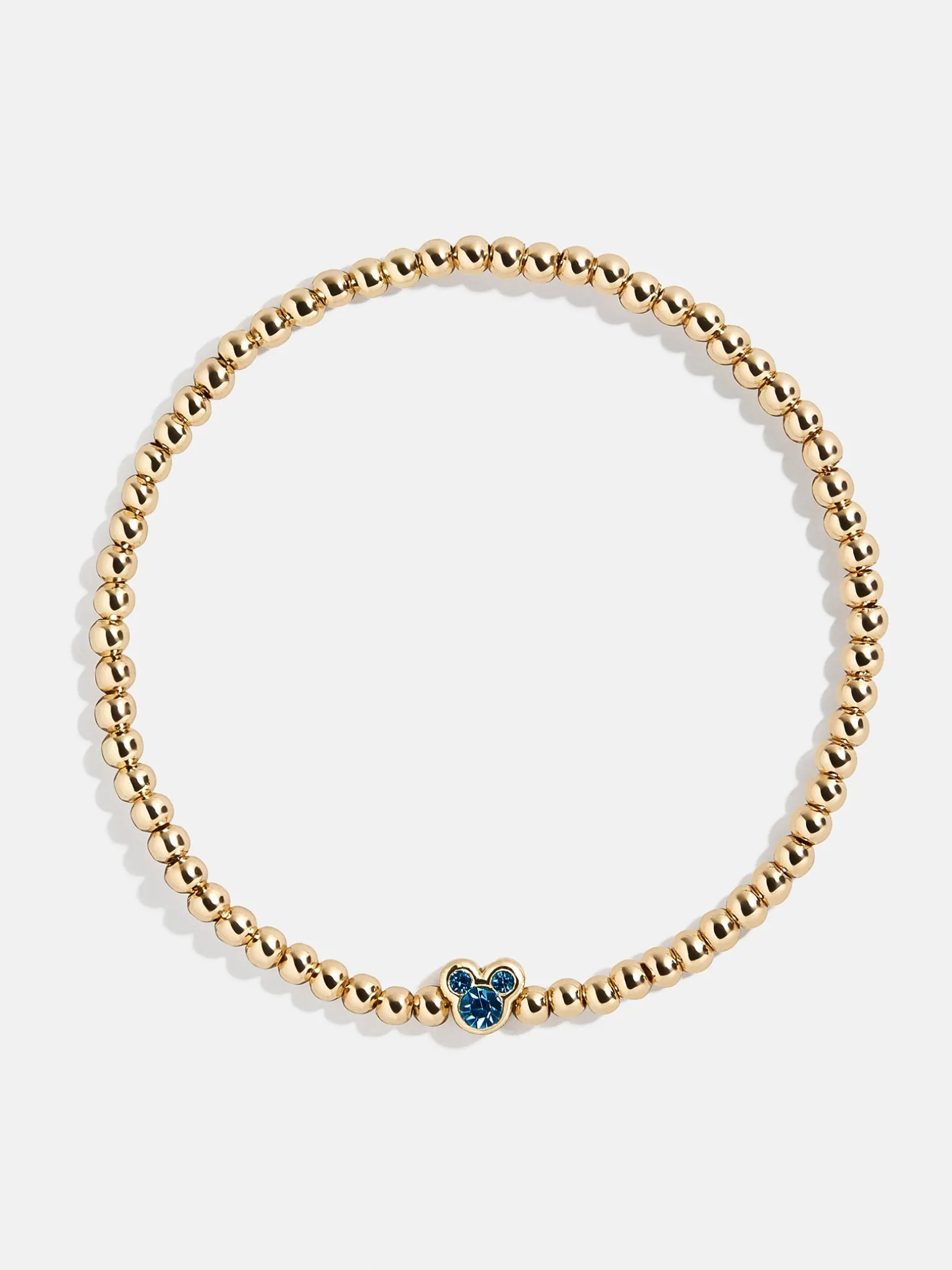 Disney Mickey Mouse Birthstone Pisa Bracelet - Blue Zircon