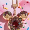 Disney Mickey Mouse Chocolate Donut Bag Charm - Disney Chocolate Donut Bag Charm