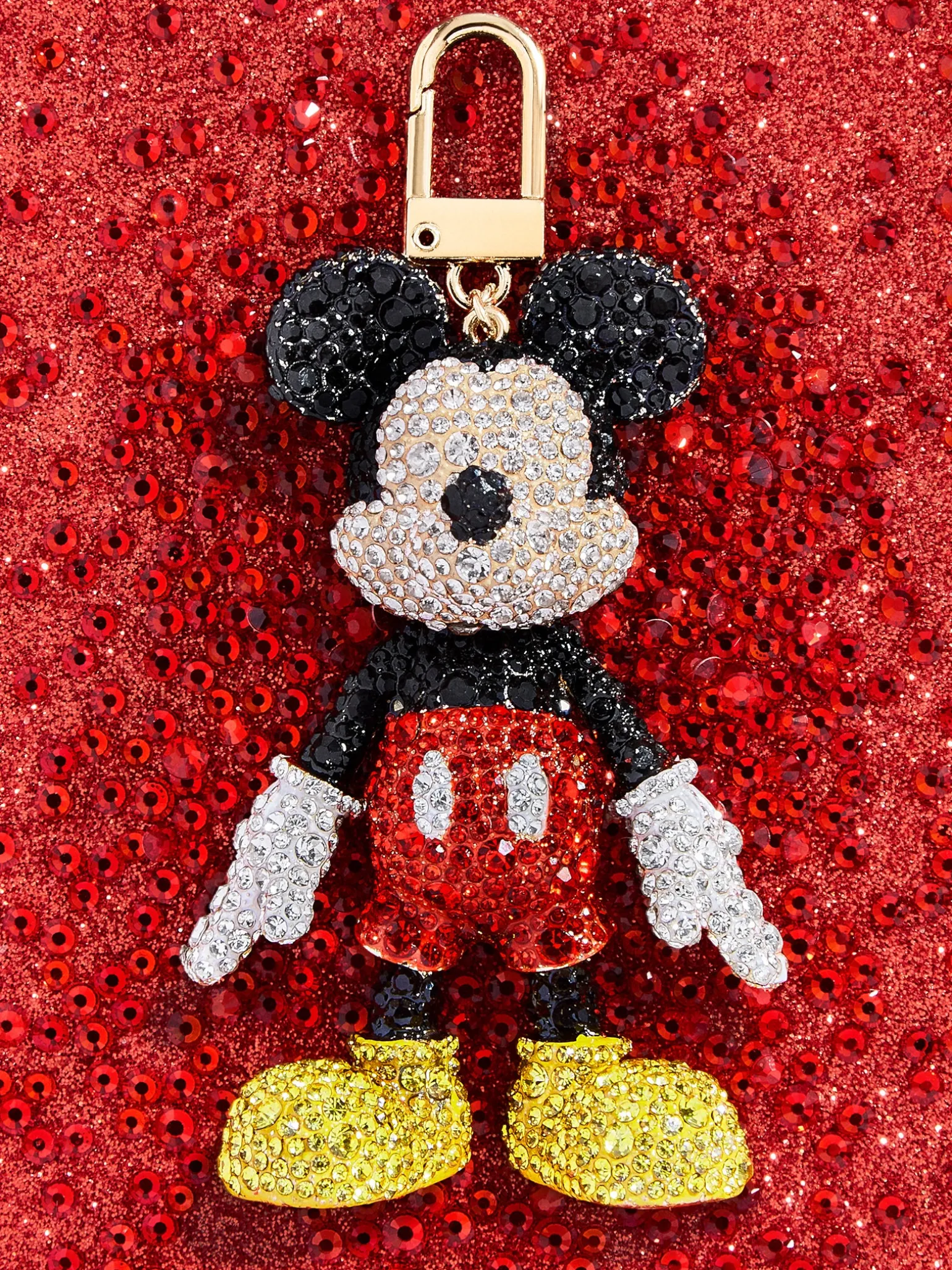 Disney Mickey Mouse Classic Pavé Bag Charm - Mickey Mouse