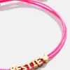Disney Mickey Mouse Custom Cord Bracelet - Hot Pink