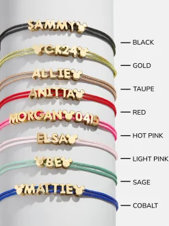 Disney Mickey Mouse Custom Cord Bracelet - Sage