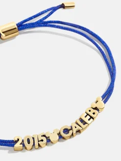 Disney Mickey Mouse Custom Cord Bracelet - Blue
