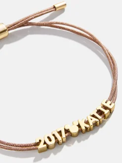 Disney Mickey Mouse Custom Cord Bracelet - Taupe