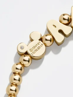 Disney Mickey Mouse Pisa Custom Bracelet - Gold/Pavé