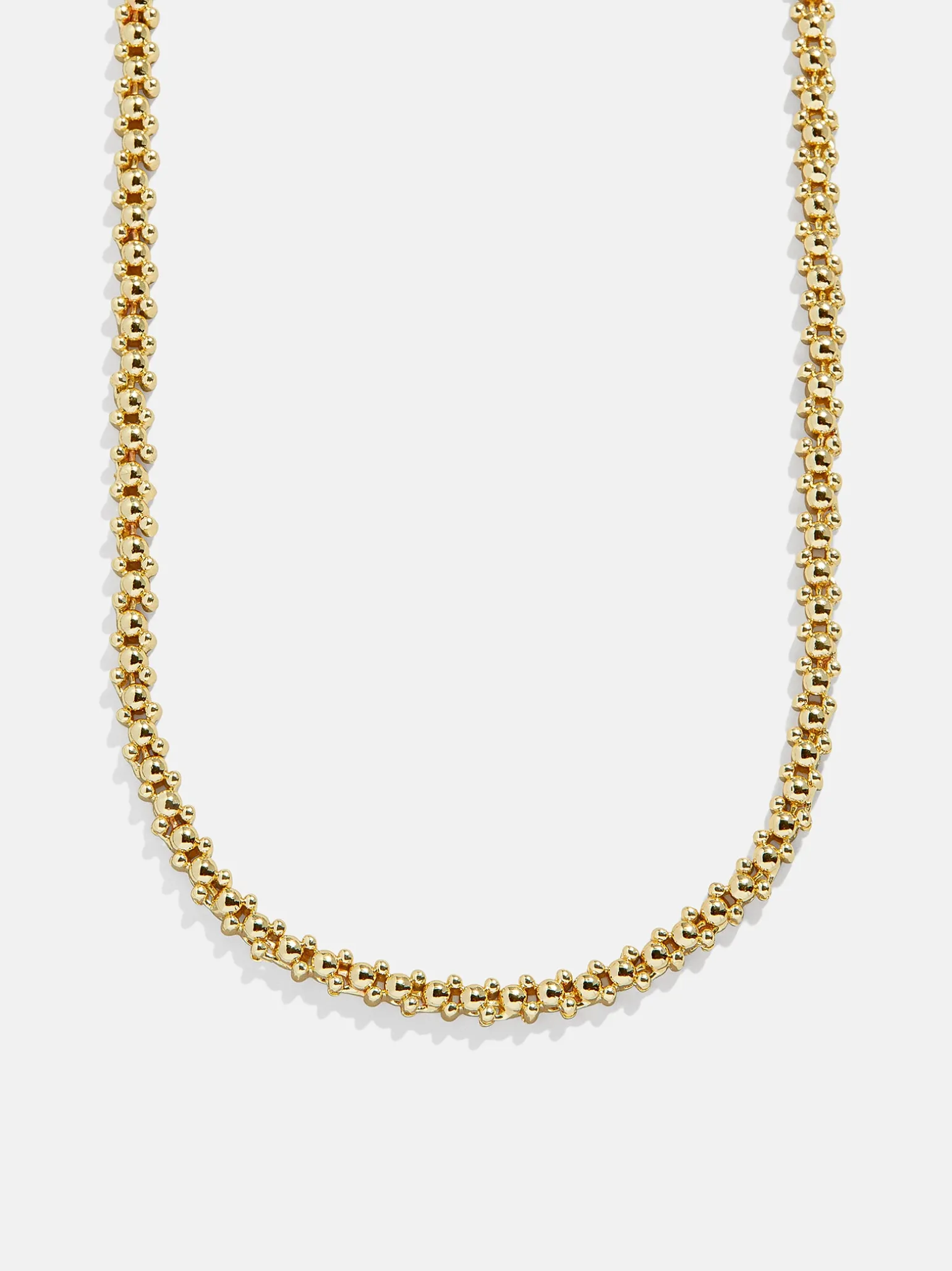 Disney Mickey Mouse Repeating Tennis Necklace - Gold